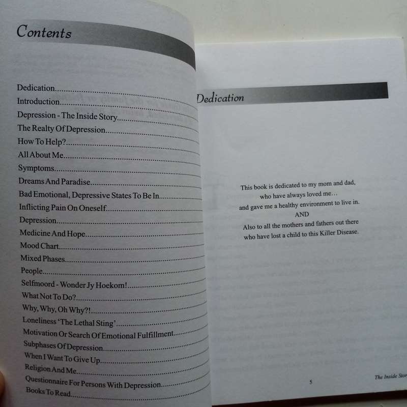 Inside Story: A Pocketguide for Understanding Depression  Reda-Lene Spilhaus