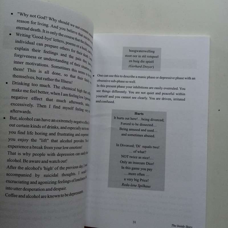 Inside Story: A Pocketguide for Understanding Depression  Reda-Lene Spilhaus
