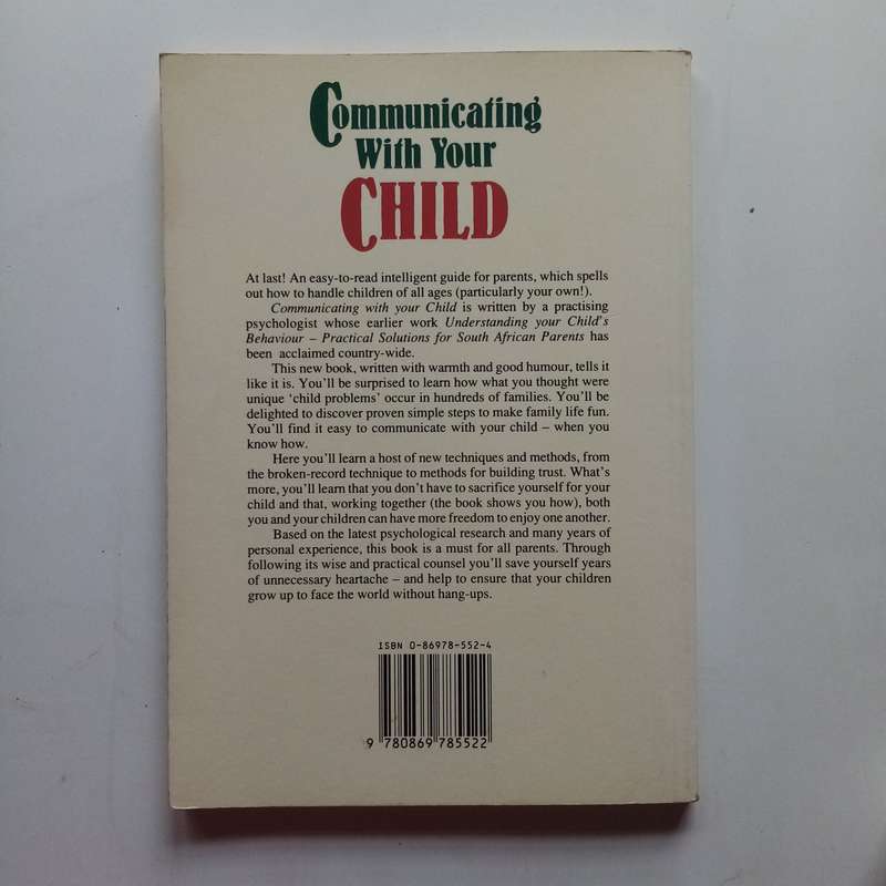 Communicating with Your Child  Liz Yeats