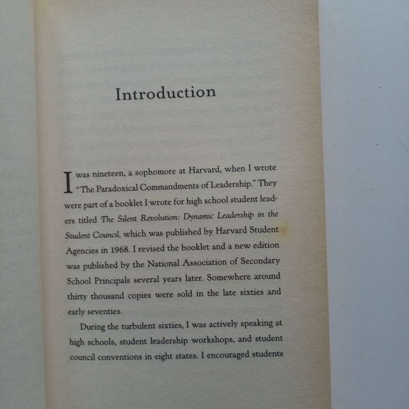 Anyway - The Paradoxical Commandments: Finding Personal Meaning in a Crazy World  Kent M. Keith