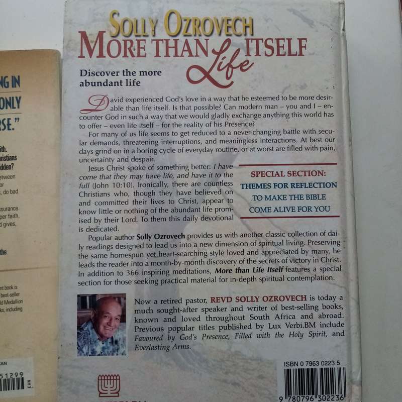 Christian Book Bundle  Safe in Gods Hand, Disappointment with God, & Daily Devotional