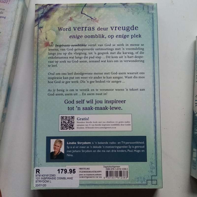 Christelike Boeke Bundel  In Sy Teenwoordigheid, 101 Inspirasie Oomblikke, & Vir Altyd