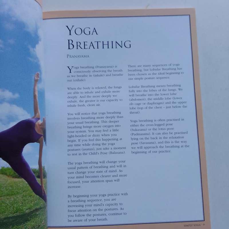 Simply Yoga by Yolanda Pettinato  A Gentle Guide to Mind, Body, and Spirit
