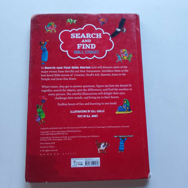 Search and Find Bible Stories  An Interactive Adventure Through Gods Word