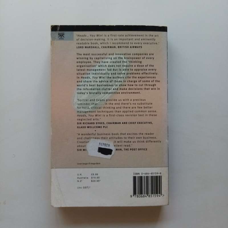 Heads You Win: How the Best Companies Think by Quinn Spitzer  Unlocking the Secrets of Corporate Su
