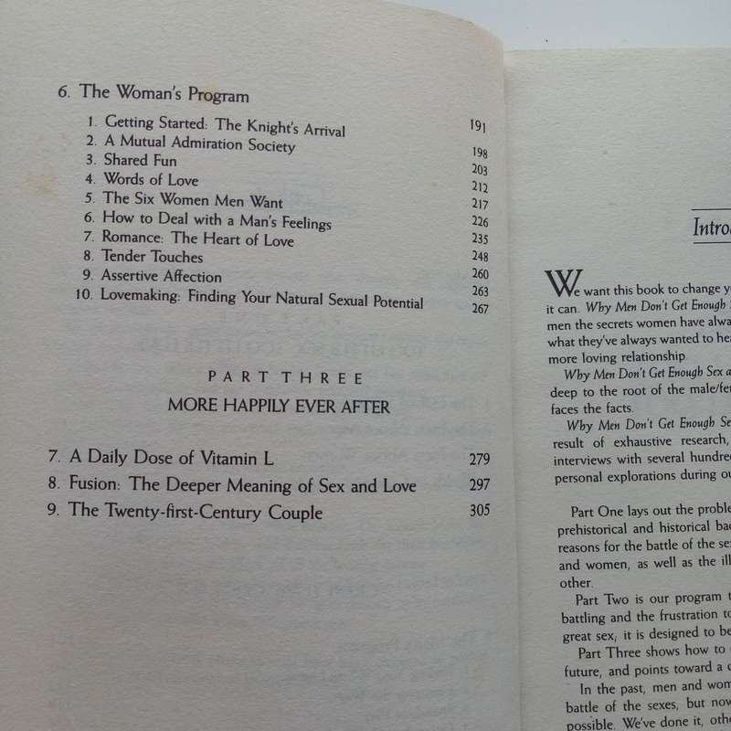 Why Men Dont Get Enough Sex and Women Dont Get Enough Love by Jonathan Kramer