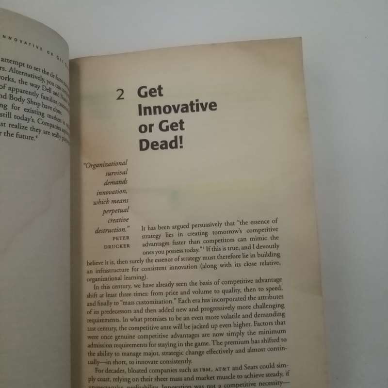Get Innovative or Get Dead! by Matthew J. Kiernan  Unlock the Power of Innovation for a Thriving