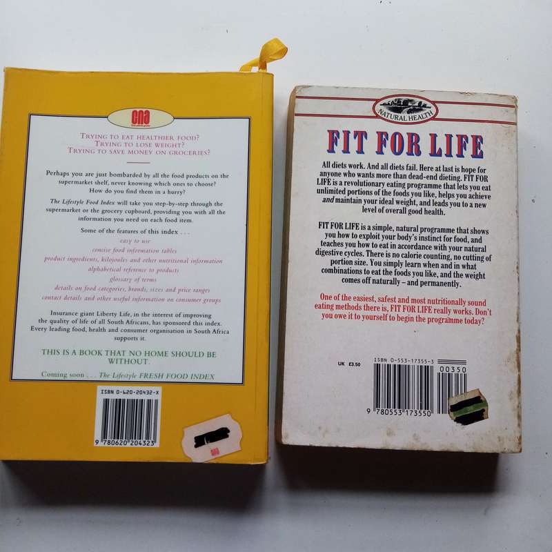 Health and Wellness 2-Book Bundle: The South African Food Index & Fit for Life Weight-Loss Plan