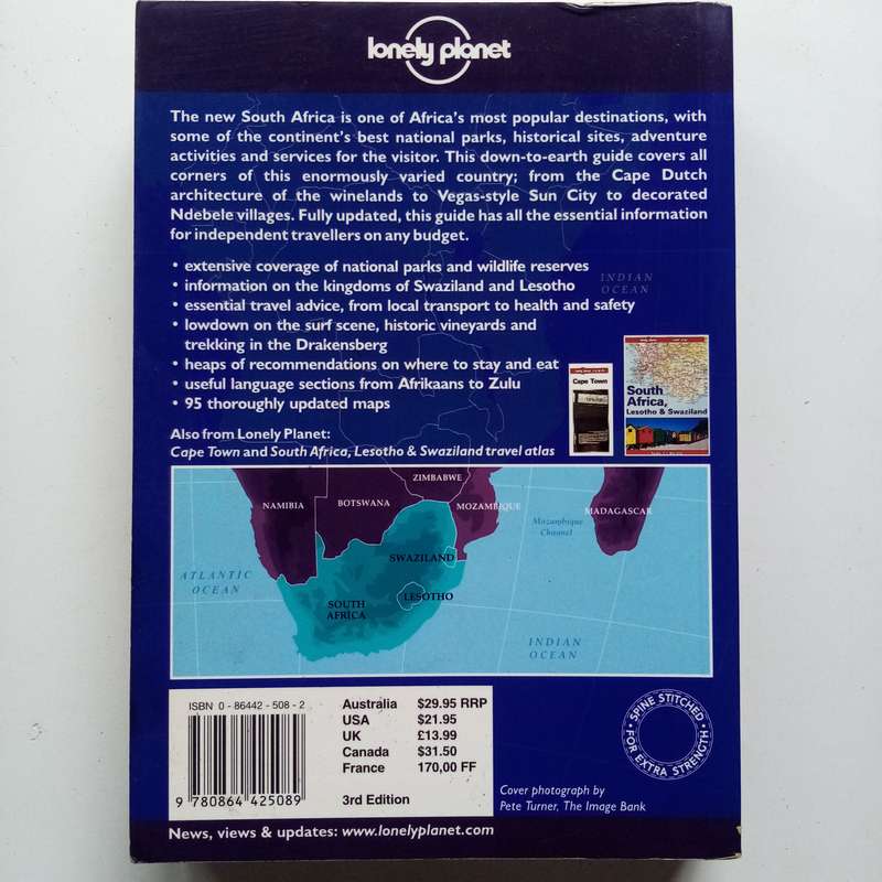 Lonely Planet: South Africa, Lesotho & Swaziland  Ultimate Travel Guide to Southern Africas Gems