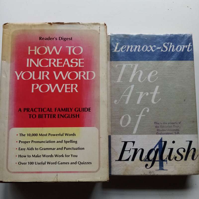 2-Book Bundle  How to Increase Your Word Power by Reader's Digest & The Art of English 4 by Lennox
