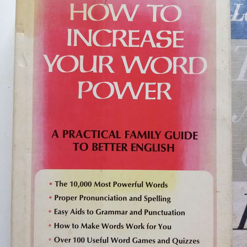 2-Book Bundle  How to Increase Your Word Power by Reader's Digest & The Art of English 4 by Lennox