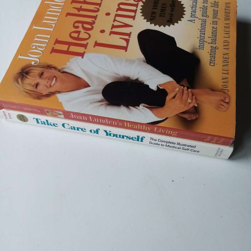 2-Book Bundle  Take Care of Yourself by Donald M. Vickery & James F. Fries and Healthy Living by Jo
