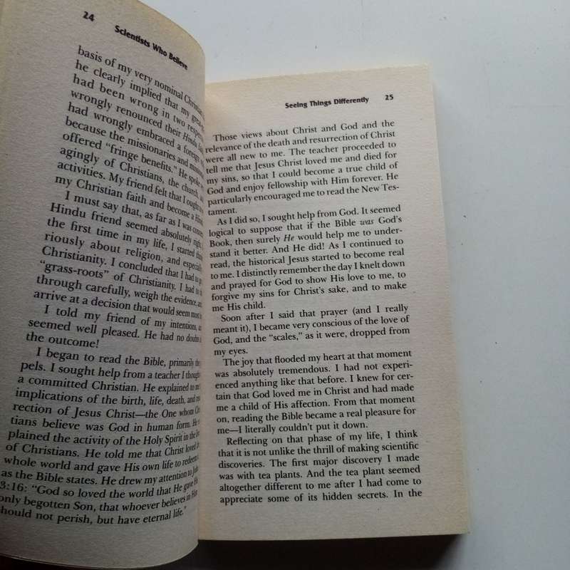 Scientists Who Believe: 21 Tell Their Own Stories by Eric C. Barrett & David Fisher
