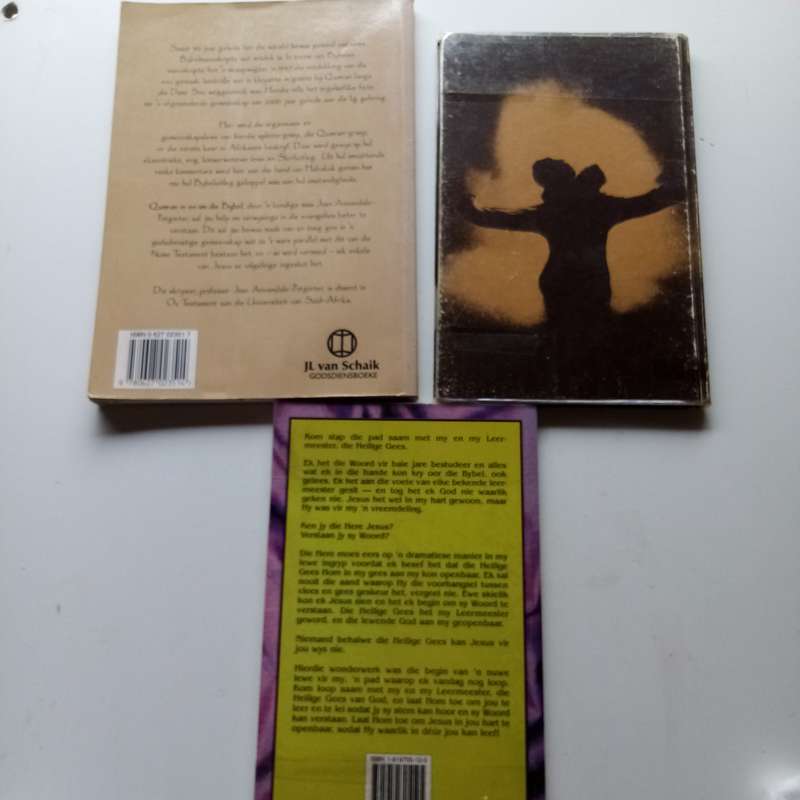 3-boek Bundel  Bybelse Wysheid, Die Dooieseerolle en Kinderleiding