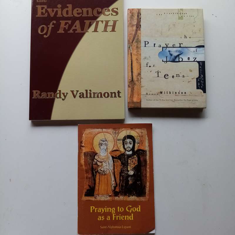 3-Book Christian Bundle  Faith, Prayer & Friendship with God