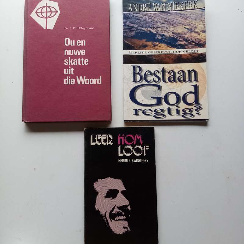 3-boek Bundel  Dieper Inzicht in die Woord en Geloof