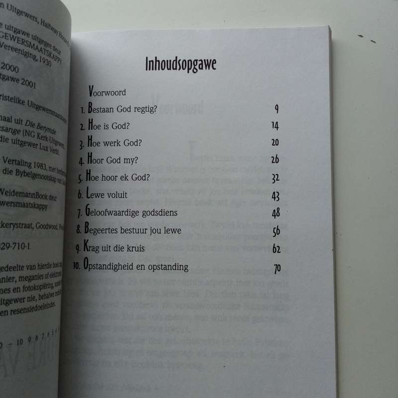3-boek Bundel  Dieper Inzicht in die Woord en Geloof