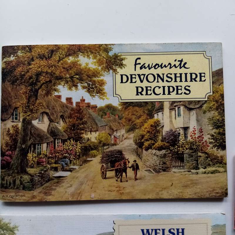 3 Book Bundle - Favourite Devonshire Recipes, Welsh Teatime Recipes, Irish Soup Recipes
