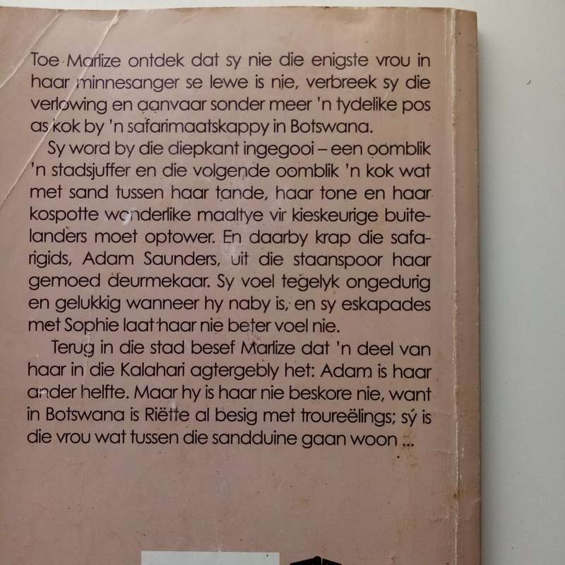 4 Boeke Bundel - Man van Vele Talente, Liefde soos Kalaharisand, Godin van die Wingerd, Losprys vir