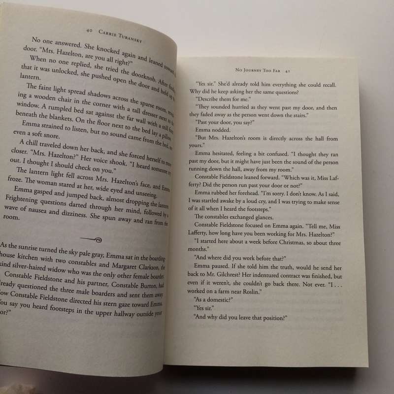 No Journey Too Far by Carrie Turansky
