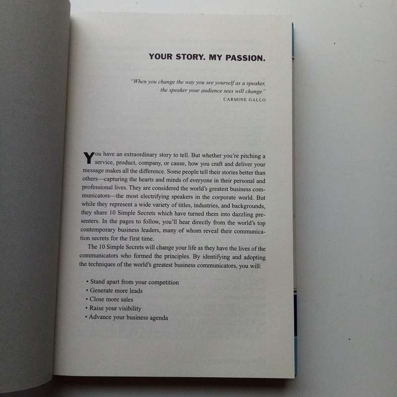10 Simple Secrets of the World's Greatest Business Communicators by Carmine Gallo | Essential Guide