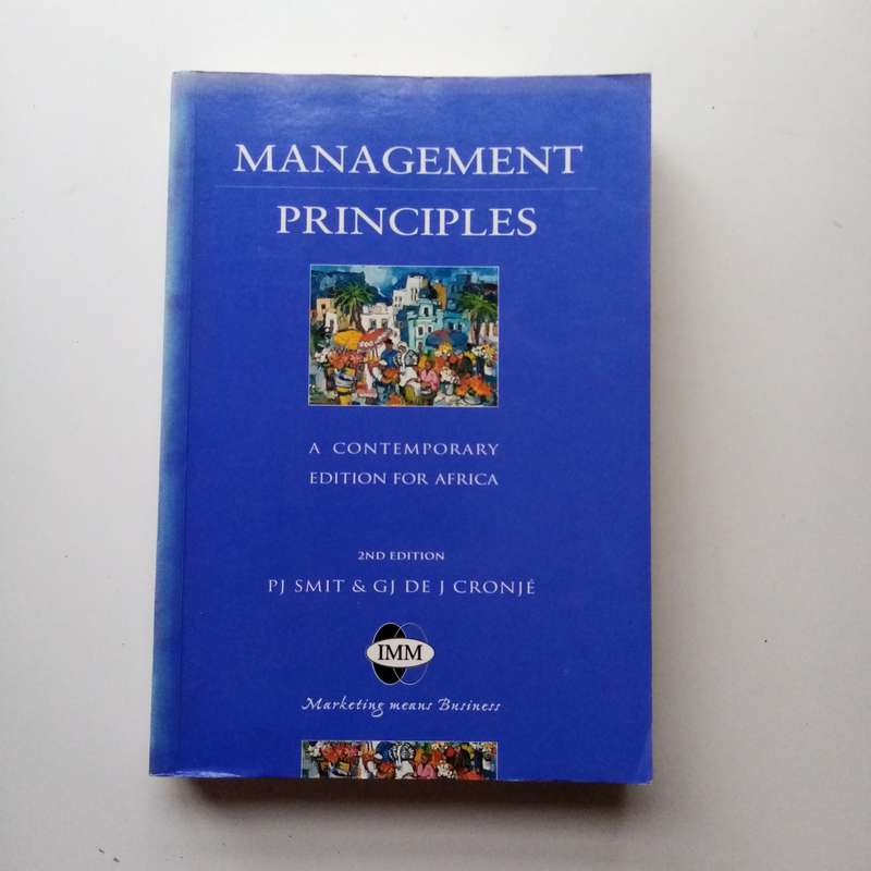 Management Principles: A Contemporary Edition for Africa by P.J. Smit & G.J. de J. Cronjé