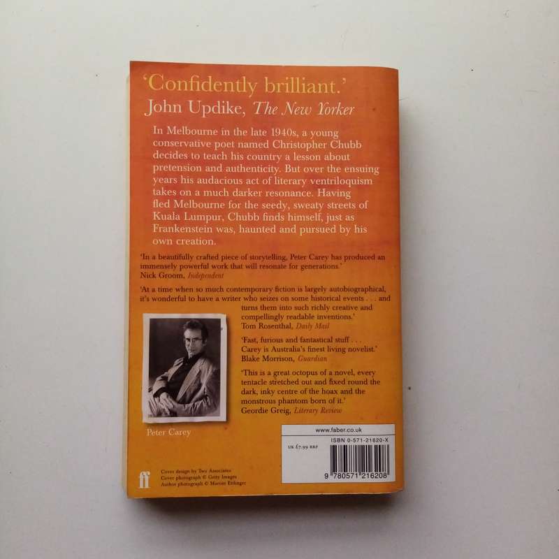 My Life as a Fake by Peter Carey | Intriguing Literary Fiction