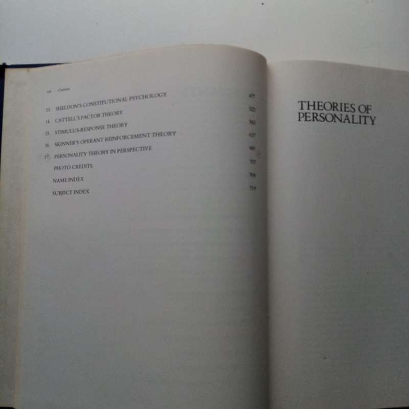 Theories of Personality (3rd Edition) by Calvin S. Hall & Gardner Lindzey | Comprehensive Textbook