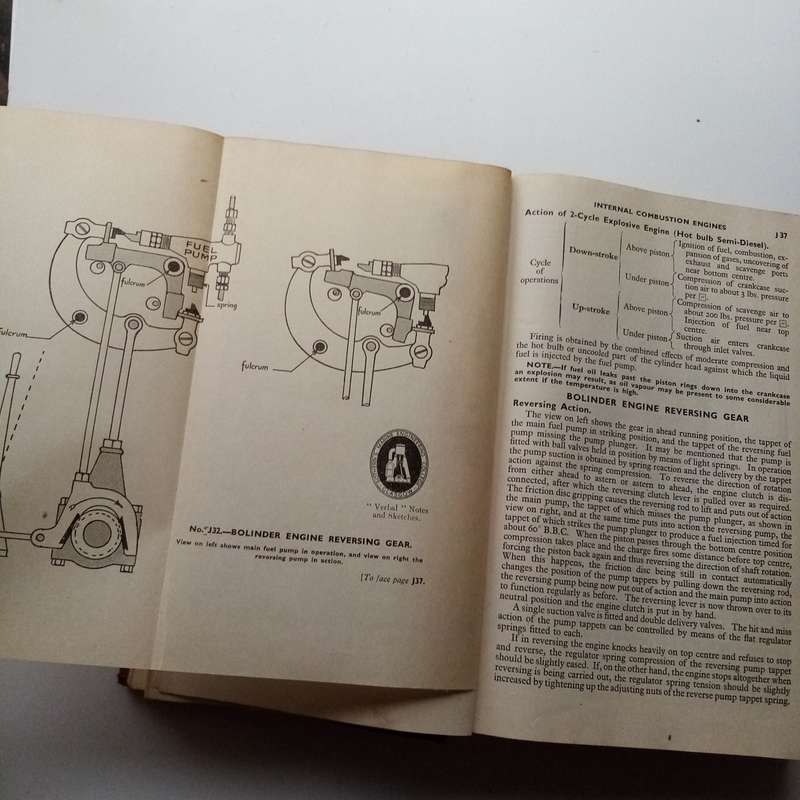 Verbal Notes & Sketches for Marine Engineer Officers - Volume 2 (1939) | Vintage Maritime Engineerin