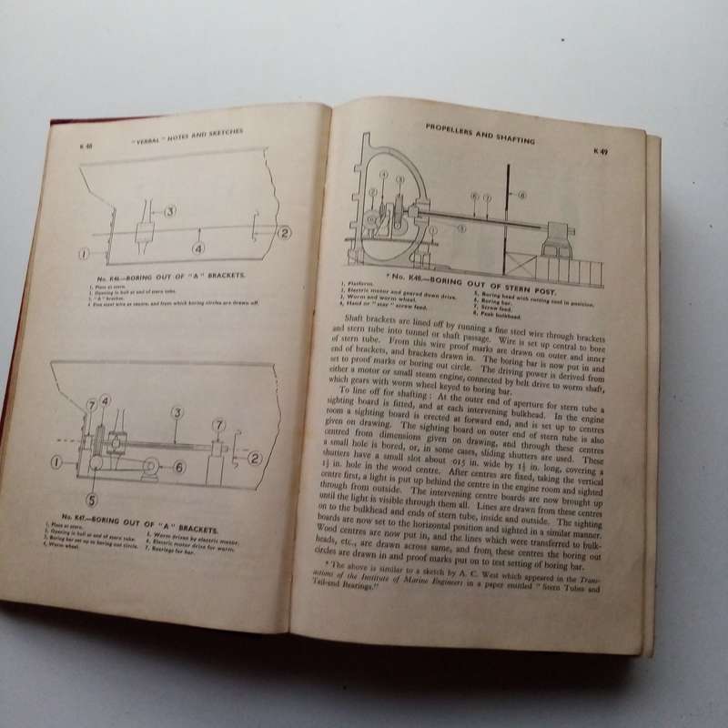 Verbal Notes & Sketches for Marine Engineer Officers - Volume 2 (1939) | Vintage Maritime Engineerin