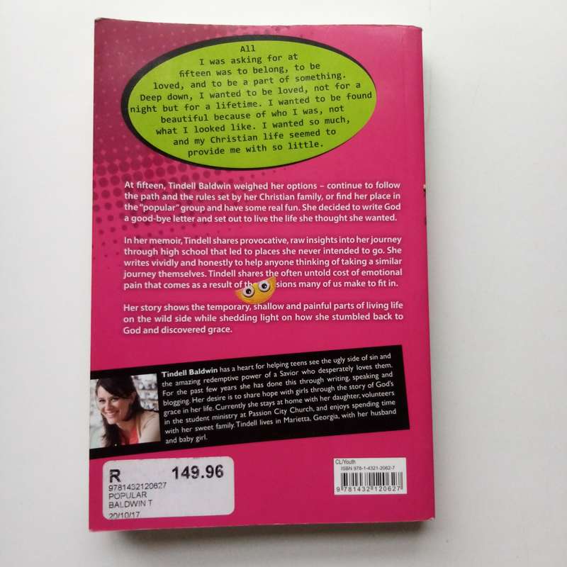 Popular: Boys, Booze, and Jesus by Tindell Baldwin | Memoir on Life, Faith, and Personal Growth