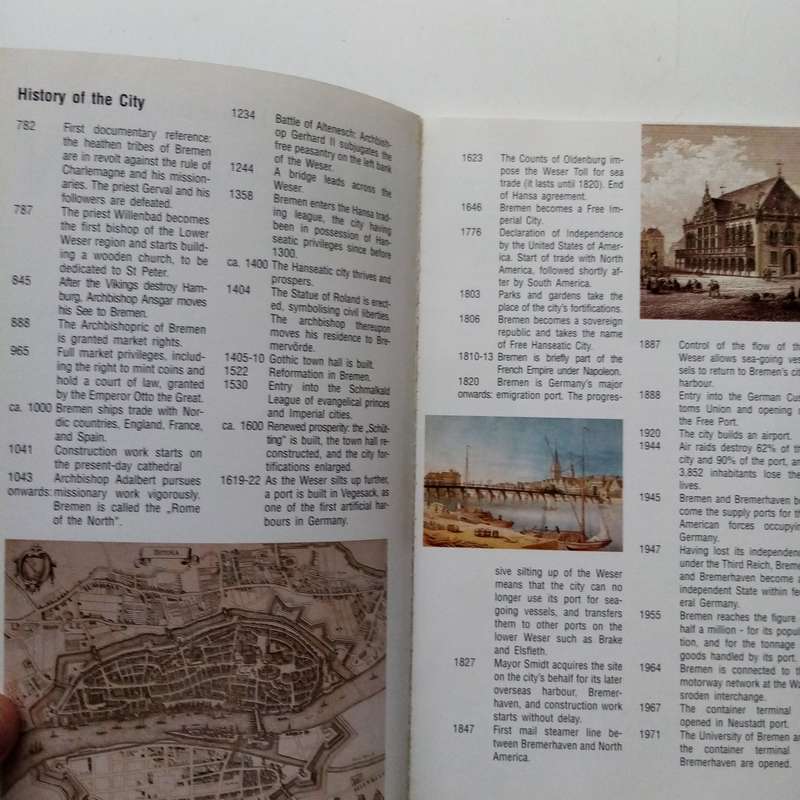 The Free and Hanseatic City of Bremen with Bremerhaven and Worpswede | City Guide book