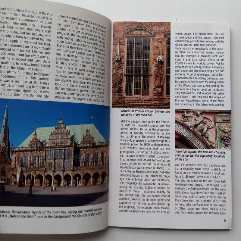 The Free and Hanseatic City of Bremen with Bremerhaven and Worpswede | City Guide book