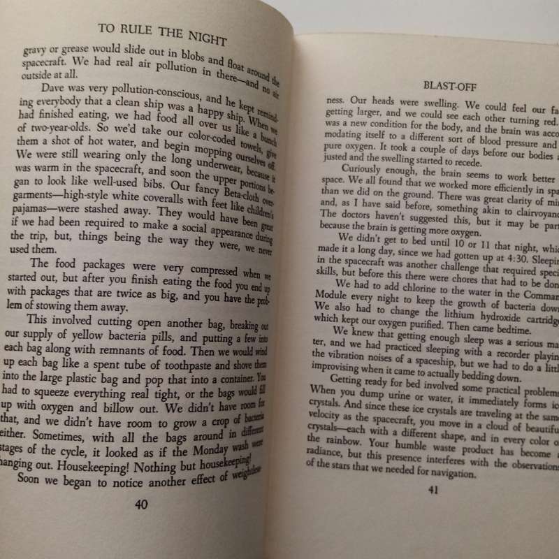 To Rule the Night: The Discovery Voyage of Astronaut Jim Irwin by James B. Journey to the Moon