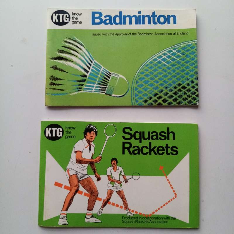 2-Book Bundle: Squash Rackets (Know the Game) & Badminton | Essential Guides to Racquet Sports