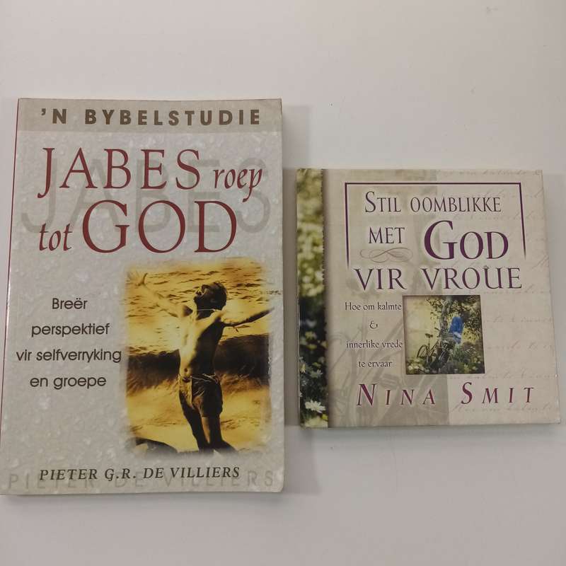 2 Boek Bundel - Jabes roep tot God deur Pieter G.R. de Villiers & Stil Oomblikke met God vir Vroue