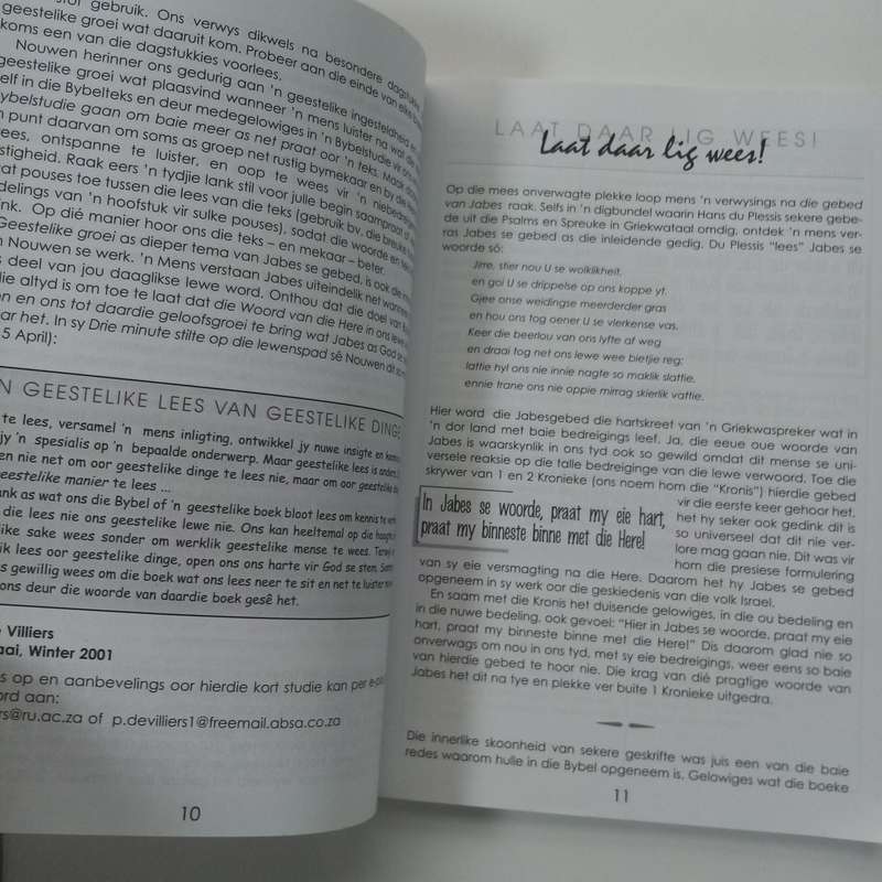 2 Boek Bundel - Jabes roep tot God deur Pieter G.R. de Villiers & Stil Oomblikke met God vir Vroue