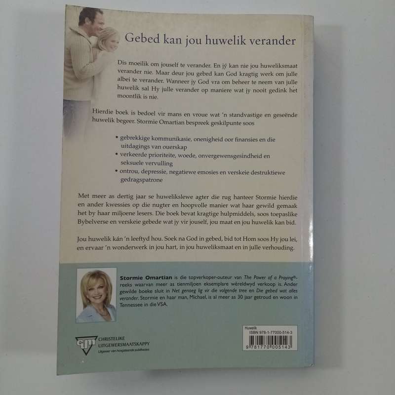 Verander jou huwelik deur gebed deur Stormie Omartian