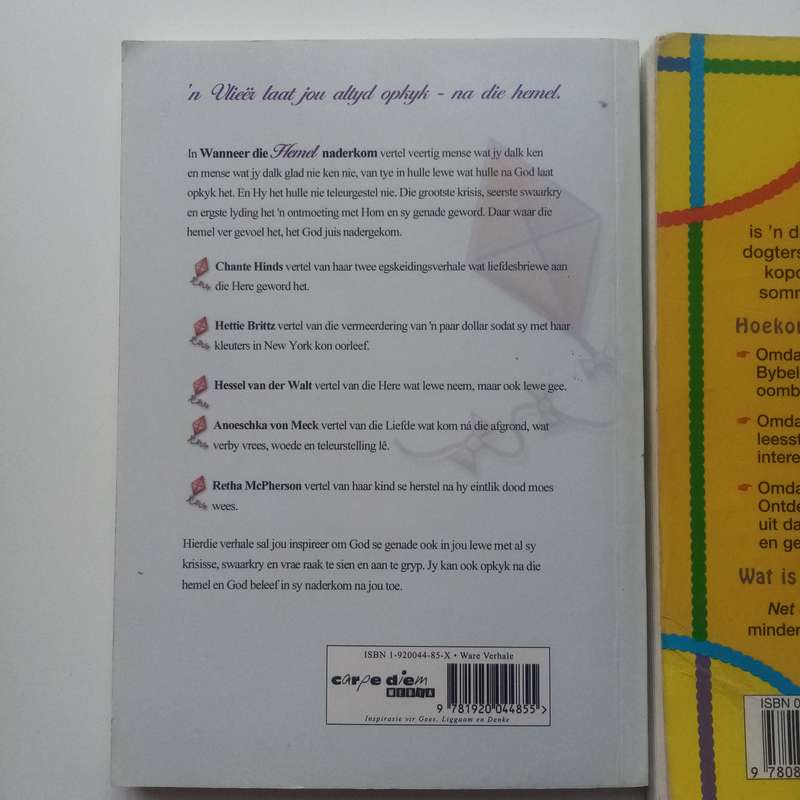 2 Boeke Bundel  Wanneer Die Hemel Naderkom deur Ida Grabe & Net Jy En Jesus 3 deur Nina Smit