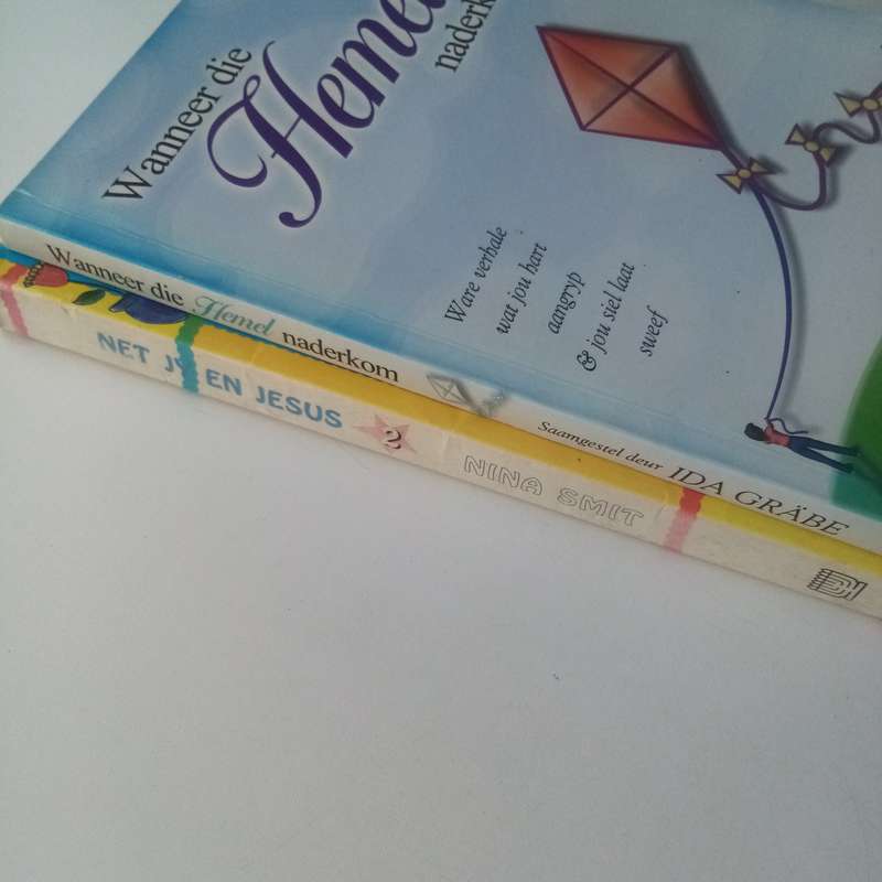 2 Boeke Bundel  Wanneer Die Hemel Naderkom deur Ida Grabe & Net Jy En Jesus 3 deur Nina Smit