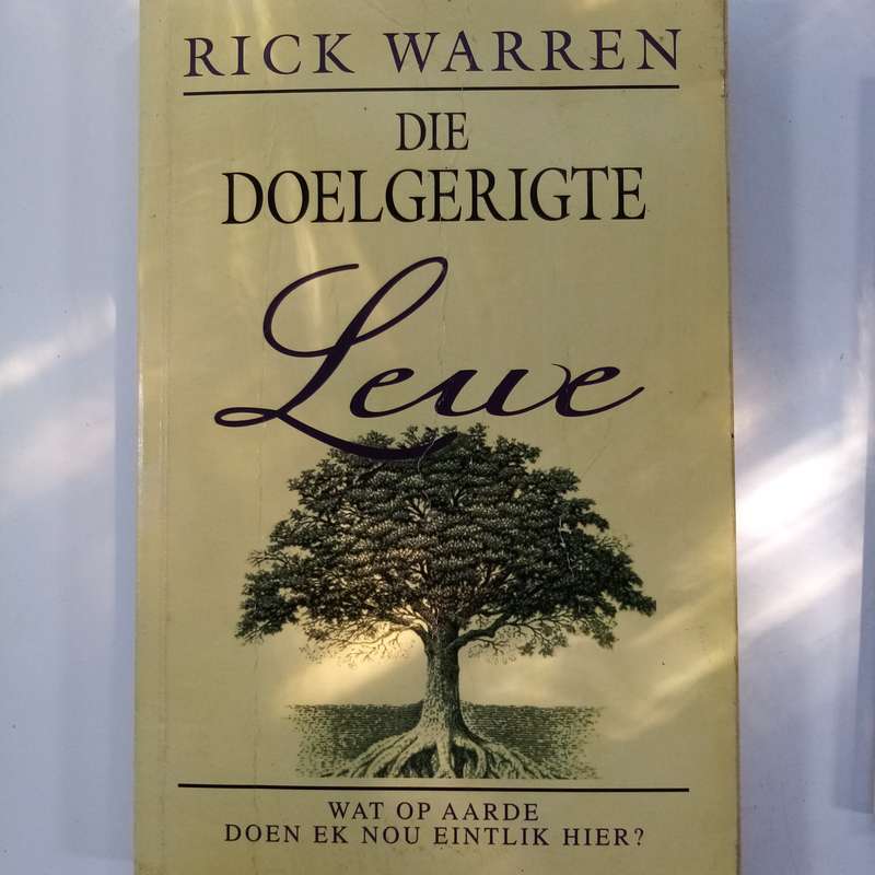 2 Boek Bundel - Die Doelgerigte Lewe deur Rick Warren - Spesiaal vir Ma