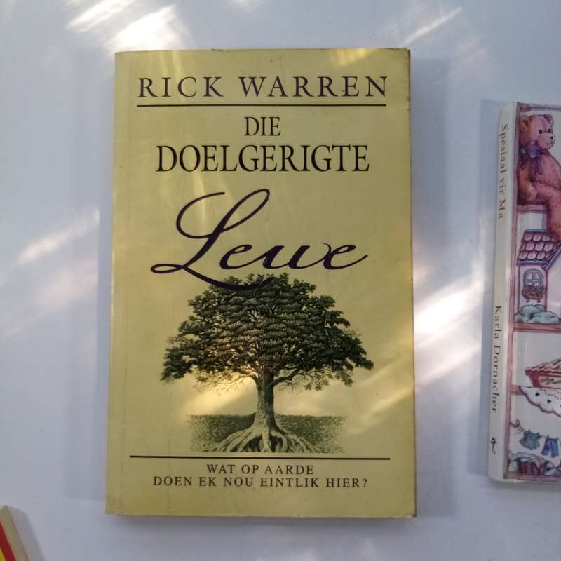 2 Boek Bundel - Die Doelgerigte Lewe deur Rick Warren - Spesiaal vir Ma