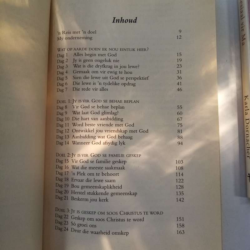 2 Boek Bundel - Die Doelgerigte Lewe deur Rick Warren - Spesiaal vir Ma