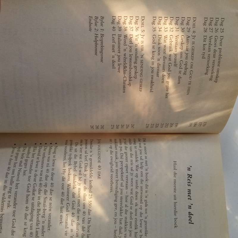 2 Boek Bundel - Die Doelgerigte Lewe deur Rick Warren - Spesiaal vir Ma