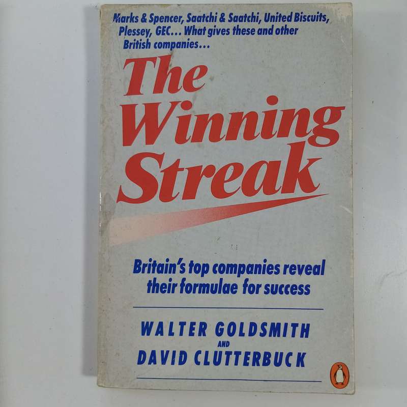 2 Book Bundle - Innovate or Evaporate & The Winning Streak by Walter Goldsmith