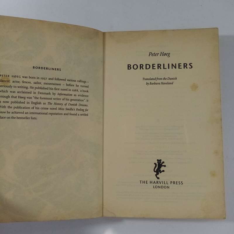 Borderliners by Peter Hoeg - A Captivating Psychological Thriller