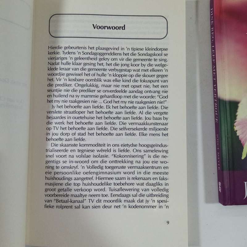 2 Boek Bundel - Geen Groter Liefde deur Robert Strand & Leef met Vertroue deur Joyce Meyer