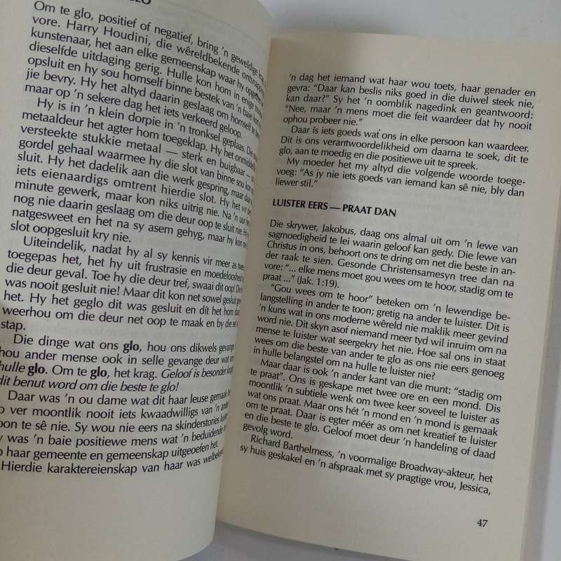 2 Boek Bundel - Geen Groter Liefde deur Robert Strand & Leef met Vertroue deur Joyce Meyer