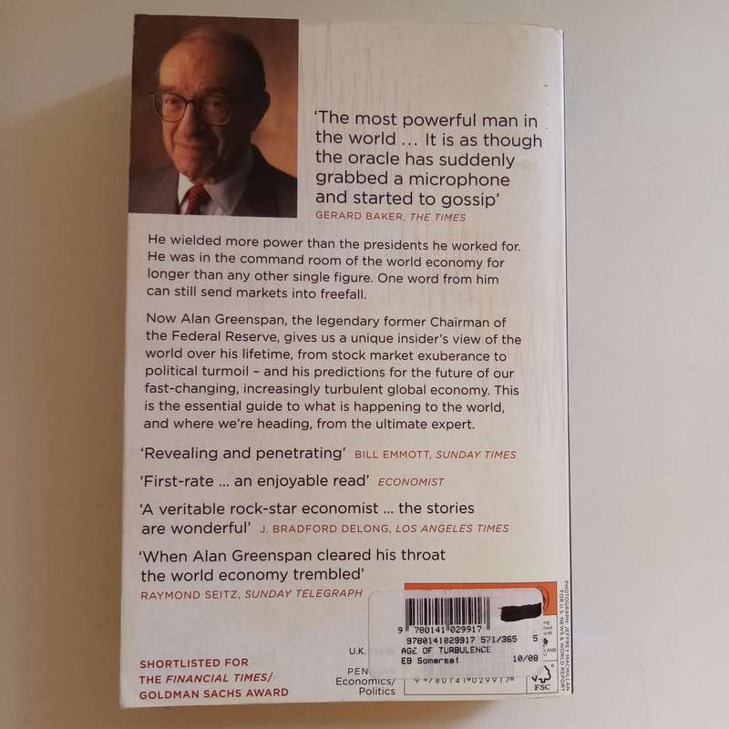 The Age of Turbulence  Alan Greenspan