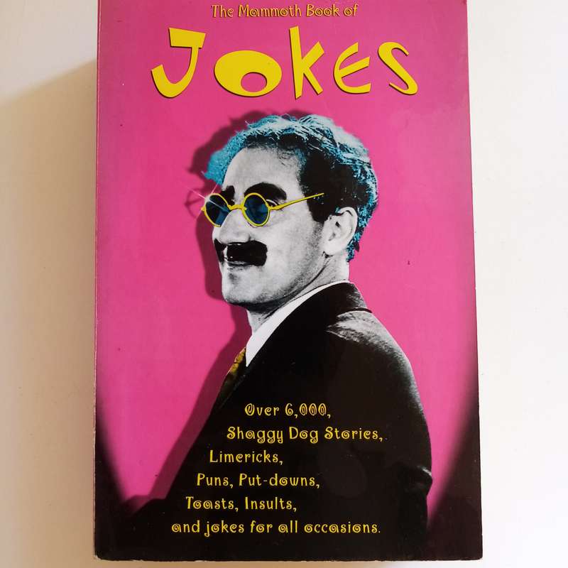 The Mammoth Book of Jokes  Geoff Tibballs (Paperback)